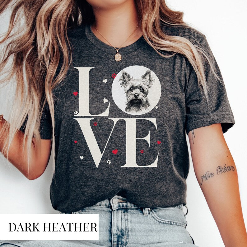 Yorkie Love T-Shirt