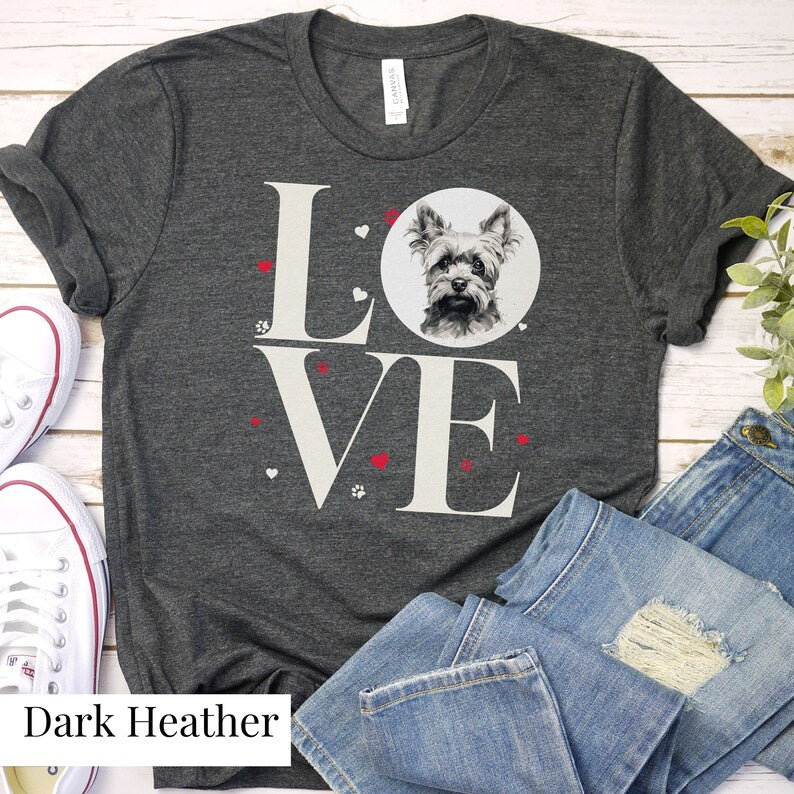 Yorkie Love T-Shirt