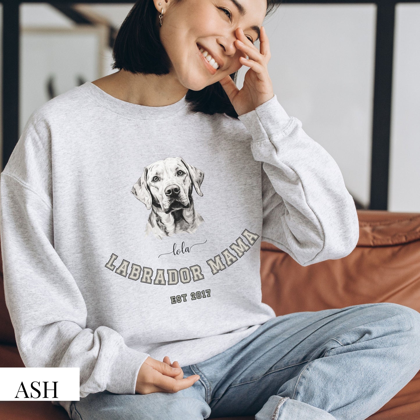 Personalised Labrador Retriever Sweatshirt