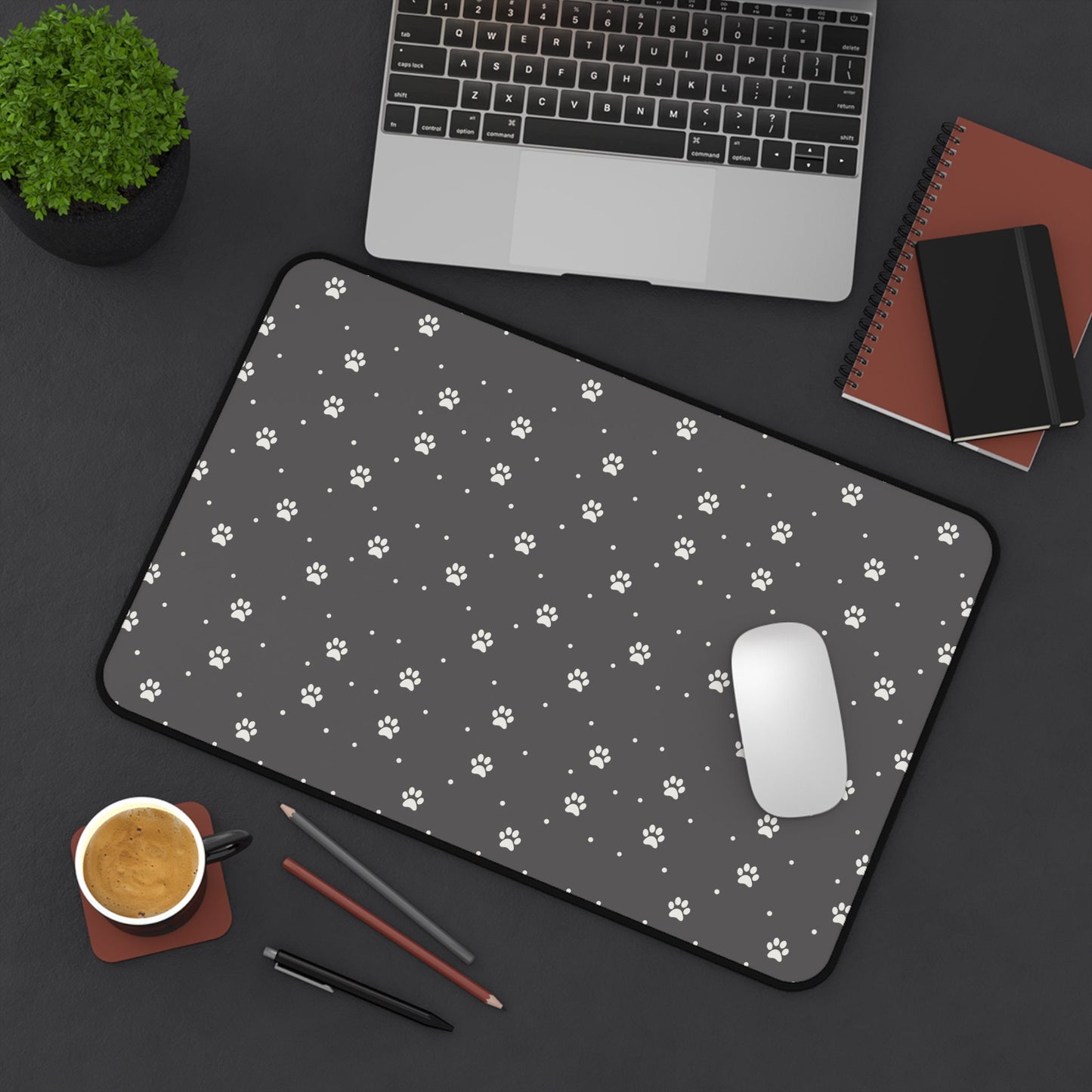 Paw Pattern Desk Mat