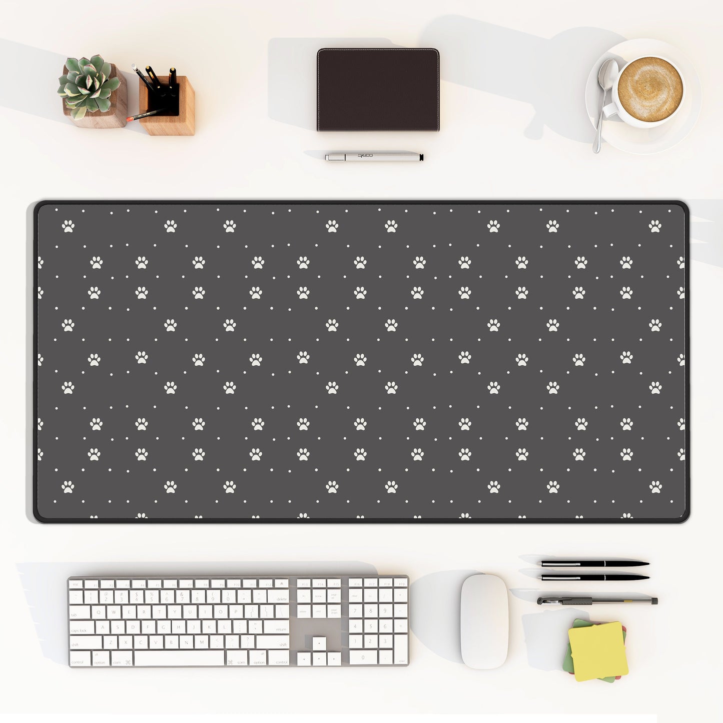 Paw Pattern Desk Mat