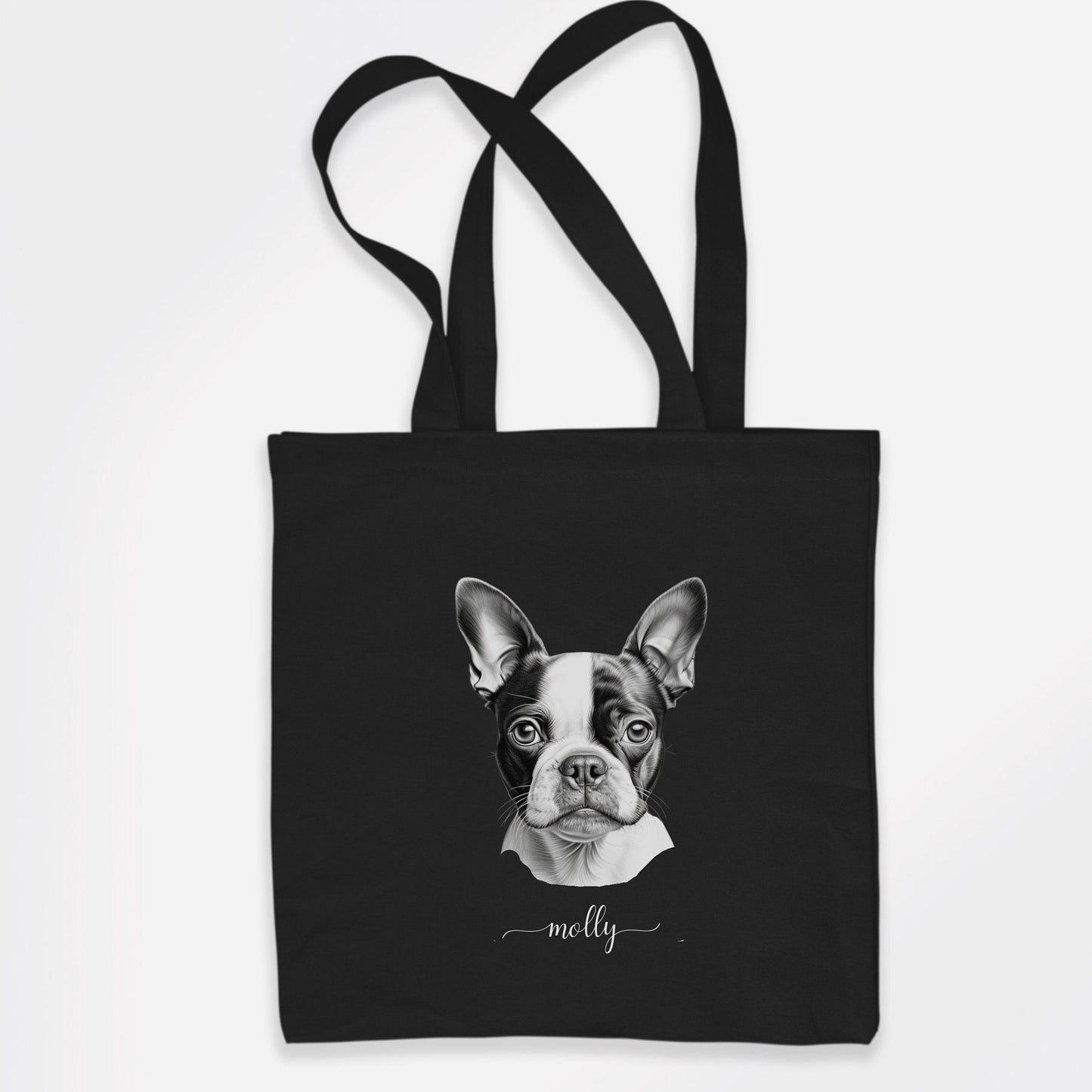 Personalized Boston Mom Tote Bag