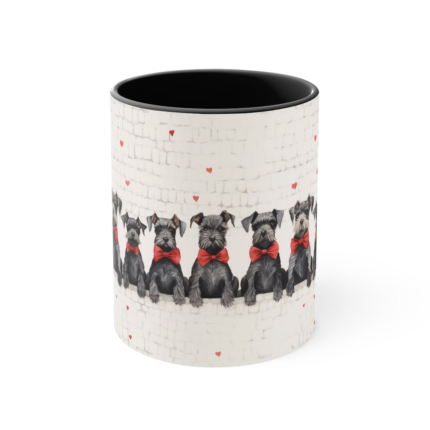 Schnauzer Dog Mug Stripes