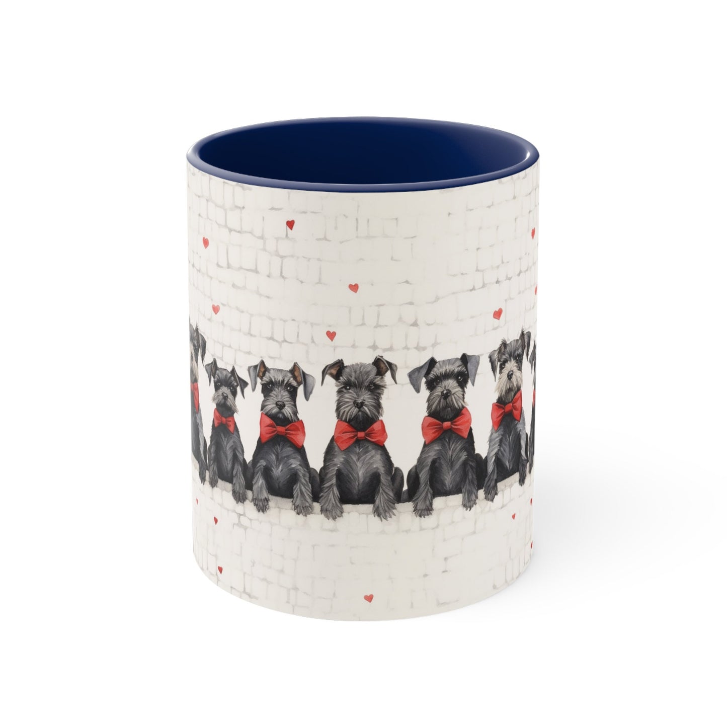 Schnauzer Dog Mug Stripes