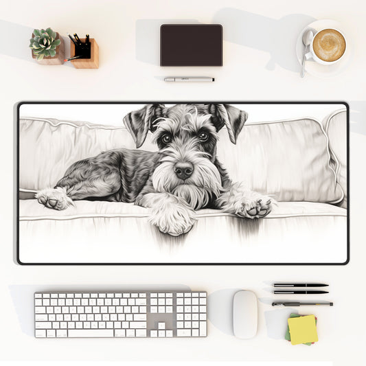 Schnauzer Desk Mat