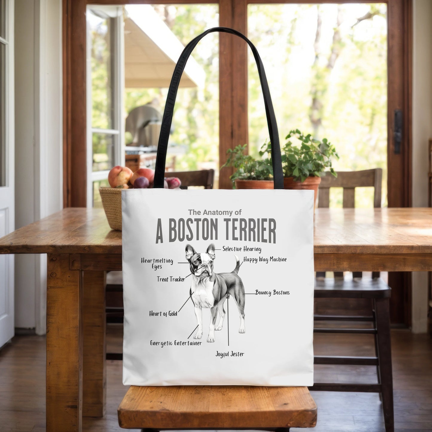 Boston Anatomy Tote Bag