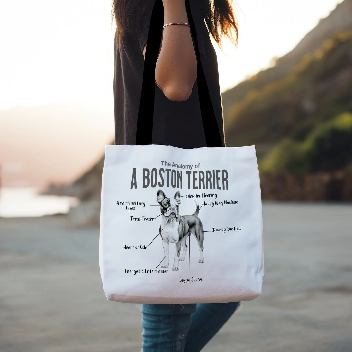 Boston Anatomy Tote Bag