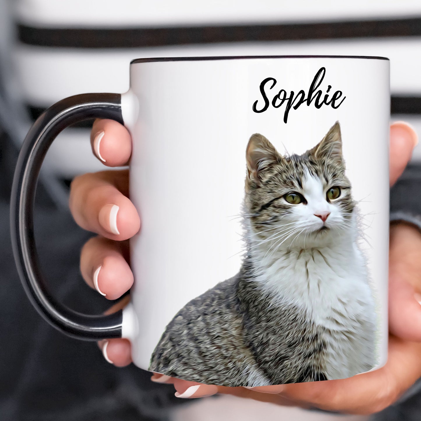 Personalised Cat Mug From Photo