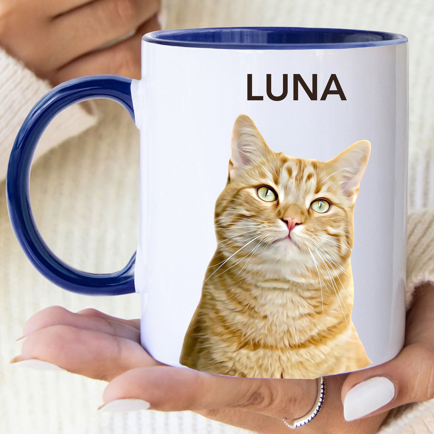 Personalised Cat Mug From Photo